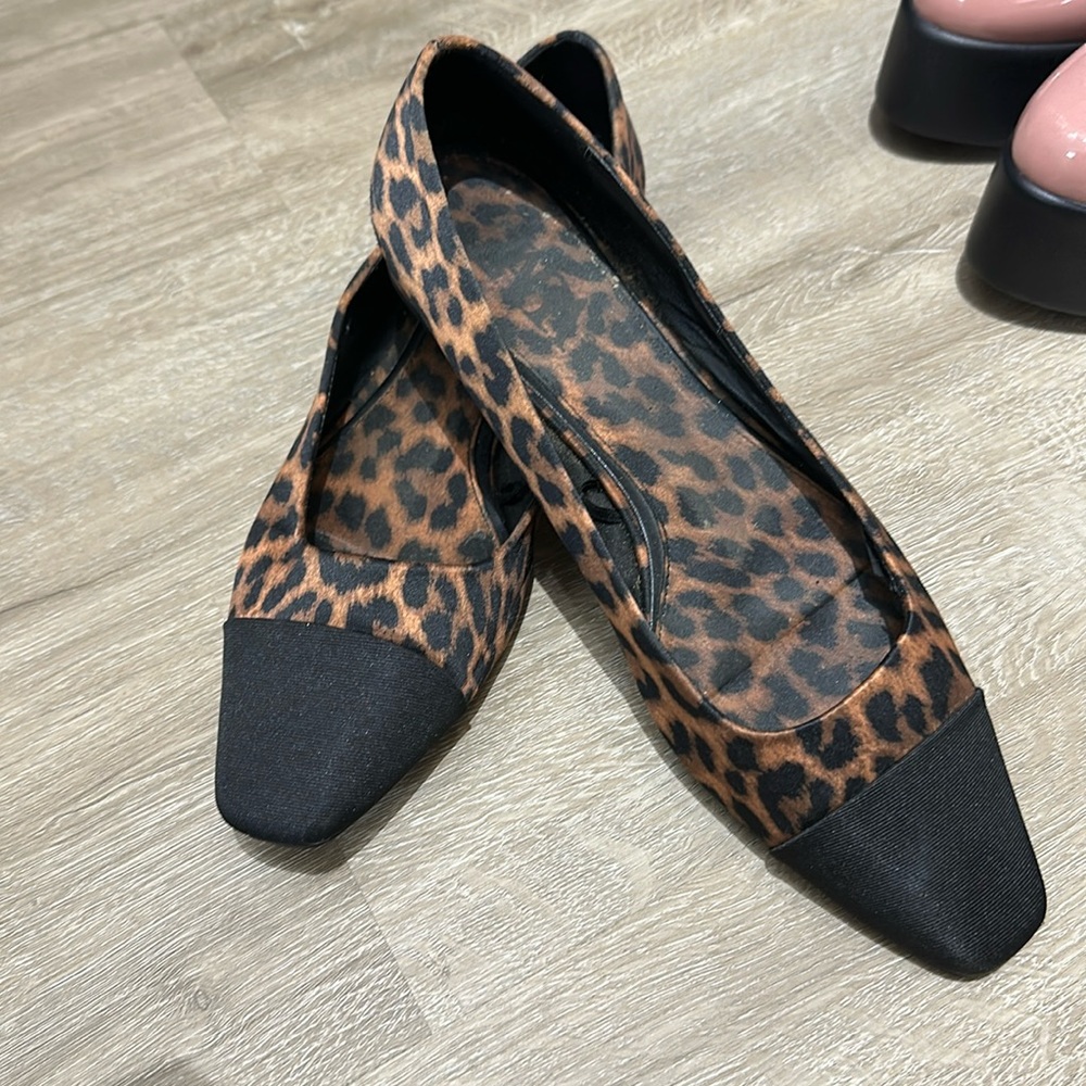 Zara mini heels flat